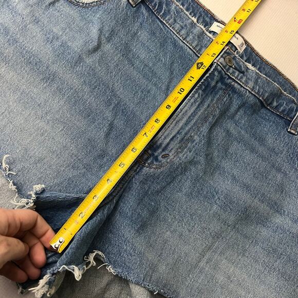 Abercrombie & Fitch The Mom Short High Rise Shorts Size 22 Beachy Vacation - Picture 4 of 13